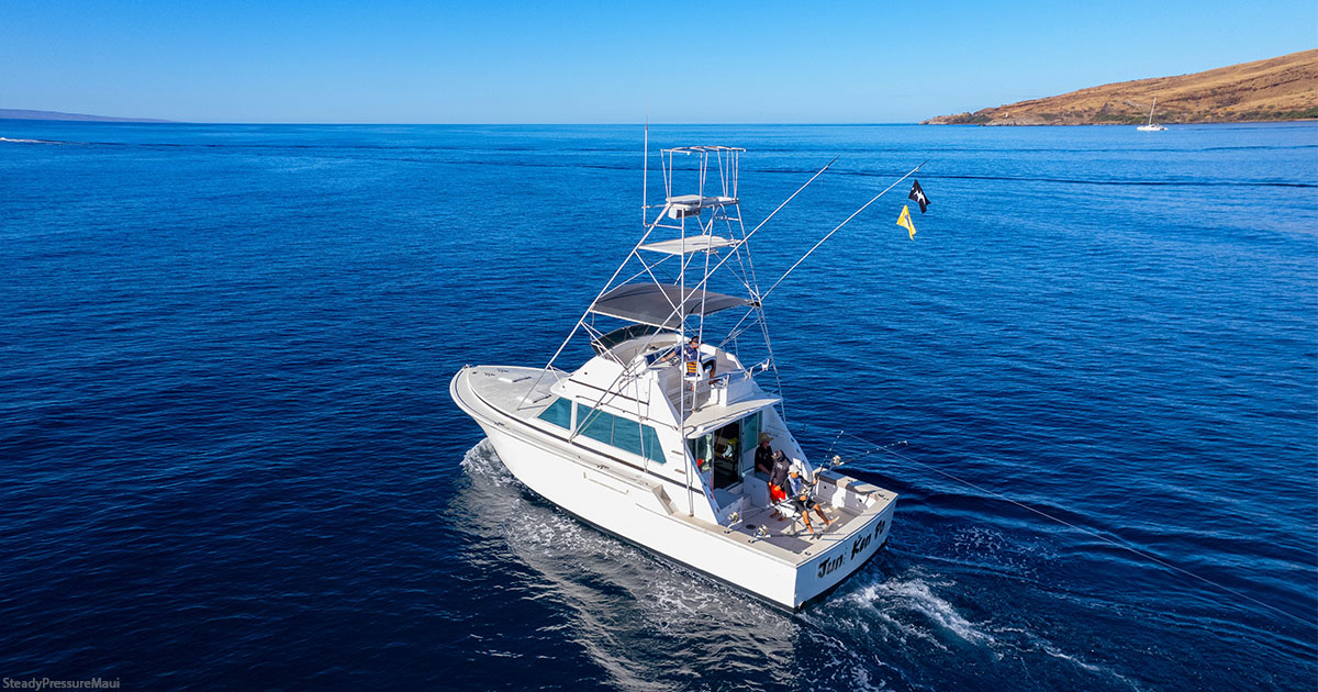 8 Hour Fishing Charter on Maui - Steady Pressure Sportfishing